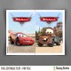 Cars Happy Birthday Banner with Spacers